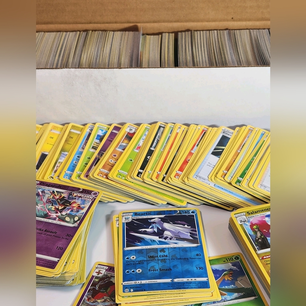 Pokemon Card Bulk lot 100 Cards - Common, Uncommon, Rev holo, rare, holo…